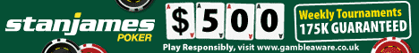 Stan James $500 Bonus